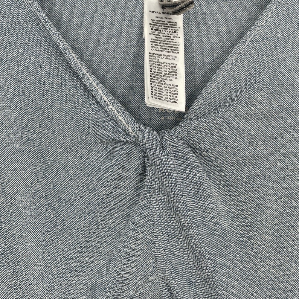 Royal Robbins Women's Gray Sleeveless Quiet Luxury Knot A-Line Dress Size XS - Picture 4 of 12